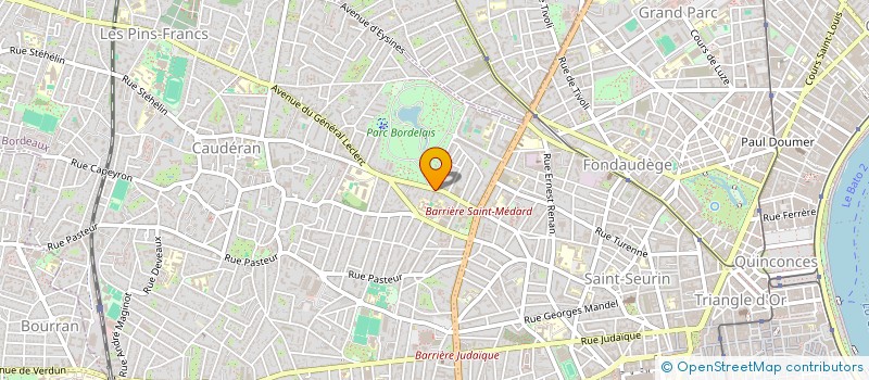 localisation de l'entreprise LE ROC  BORDEAUX