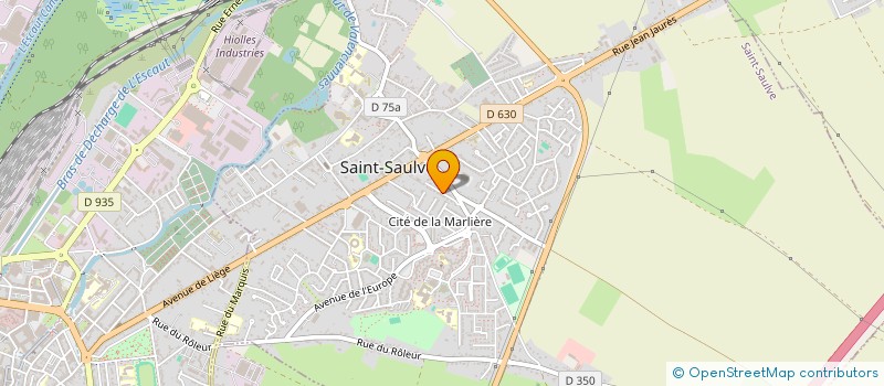 localisation de l'entreprise LE ROC AU CHIEN  SAINT-SAULVE