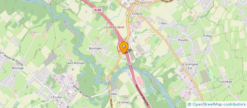 localisation de l'entreprise LE ROC D'ENFER  NANGY