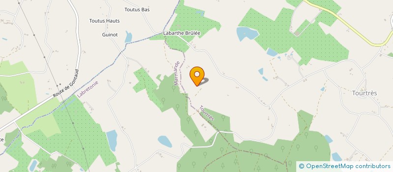 localisation de l'entreprise LE ROC PINEL SCI  PINEL-HAUTERIVE