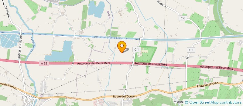 localisation de l'entreprise LE ROC PROVENCAL  MONTESQUIEU