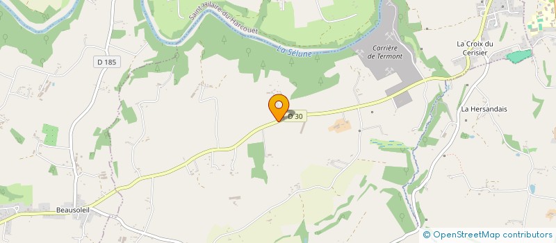 localisation de l'entreprise LE ROCHELET  SAINT-BRICE-DE-LANDELLES