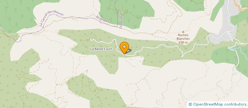 localisation de l'entreprise LE ROCHER  LA GARDE-FREINET