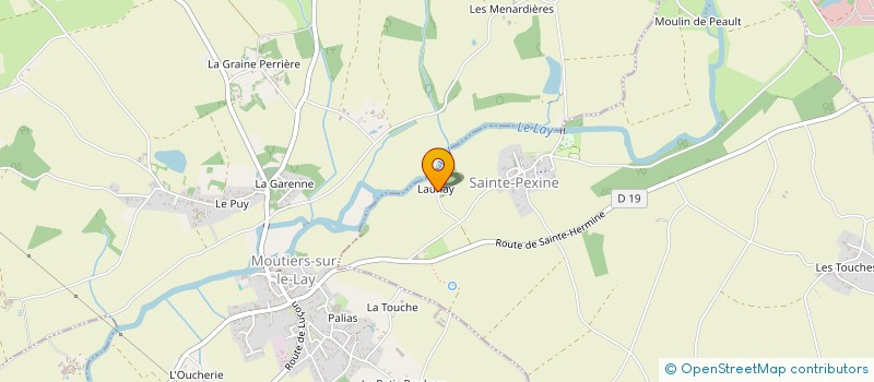 localisation de l'entreprise LE ROCHER  SAINTE-PEXINE