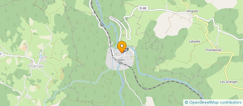 localisation de l'entreprise LE ROCHER D ECRITURE à PRADES