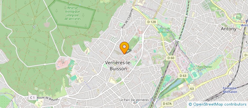 localisation de l'entreprise LE ROCHER VALAUSEG à VERRIERES-LE-BUISSON