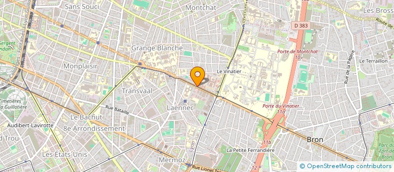 localisation de l'entreprise LE ROCKFELLER N61  LYON