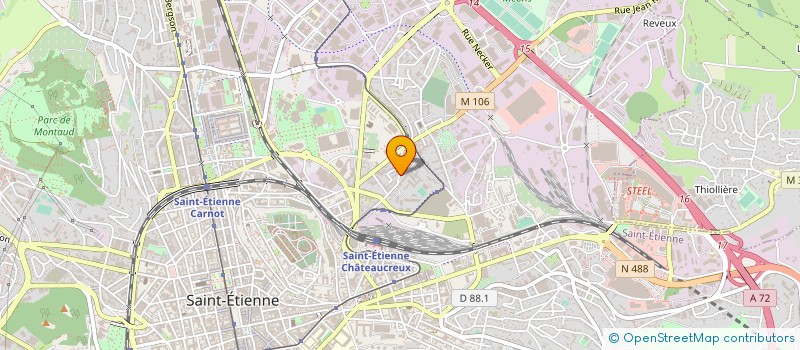 localisation de l'entreprise LE RODEUR à SAINT-ETIENNE