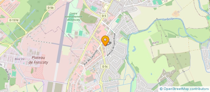localisation de l'entreprise LE RODINA à MARLY