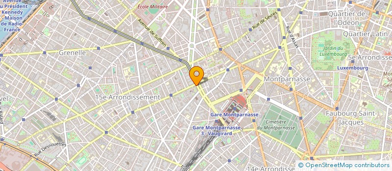 localisation de l'entreprise LE ROELEP à PARIS