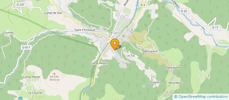 localisation de l'entreprise LE ROGALLAIS à SEIX