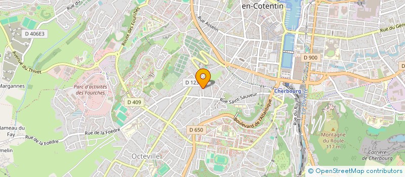 localisation de l'entreprise LE ROHAN à CHERBOURG-EN-COTENTIN