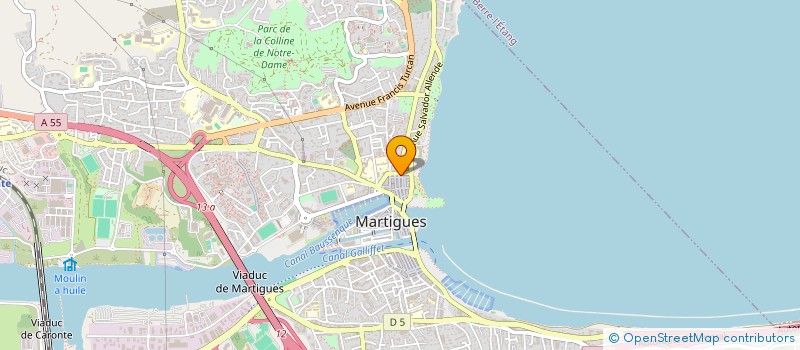 localisation de l'entreprise LE ROI  MARTIGUES