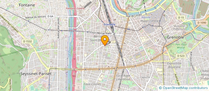 localisation de l'entreprise LE ROI D'AGOVERT  GRENOBLE