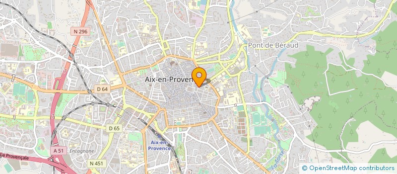 localisation de l'entreprise LE ROI DE L'OBJET EN TOUT GENRE à AIX-EN-PROVENCE