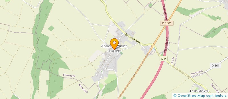 localisation de l'entreprise LE ROI DE LA VIANDE  SAINTE-EUSOYE