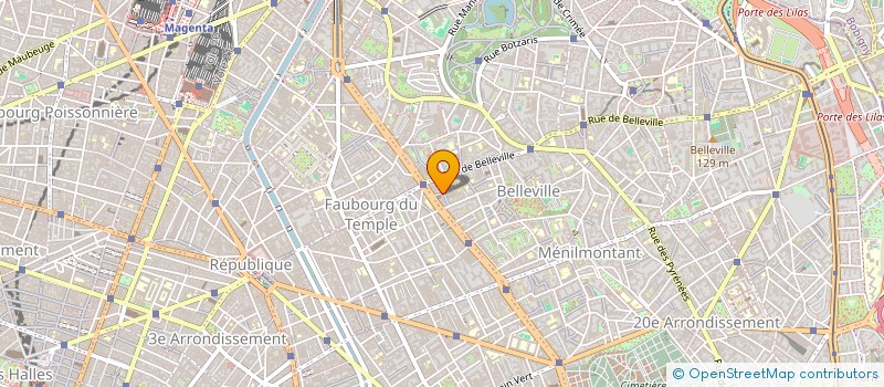 localisation de l'entreprise LE ROI DU FOOD  PARIS