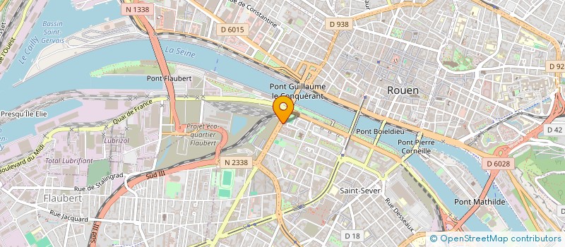 localisation de l'entreprise LE ROI DU POULET GRILLE à ROUEN