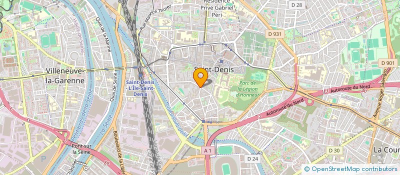 localisation de l'entreprise LE ROI ET L'OISEAU à SAINT-DENIS