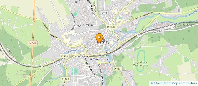 localisation de l'entreprise LE ROI SOMMEIL à BERNAY