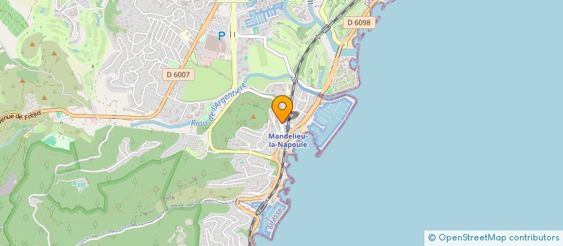 localisation de l'entreprise LE ROLL'S à MANDELIEU-LA-NAPOULE