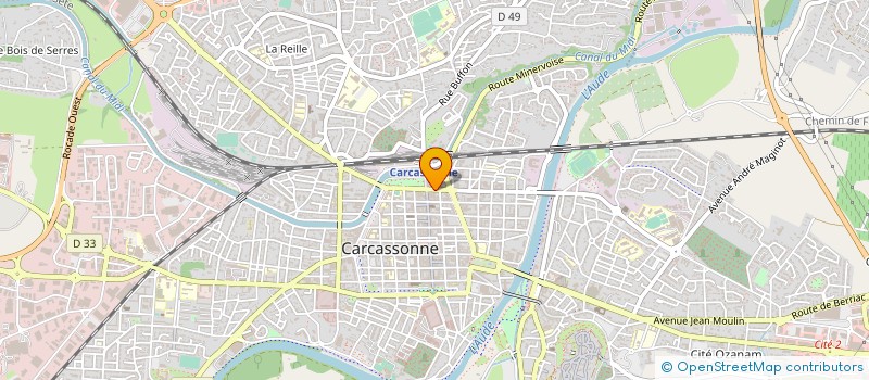 localisation de l'entreprise LE ROLLS à CARCASSONNE