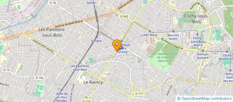 localisation de l'entreprise LE ROLLS à LIVRY-GARGAN