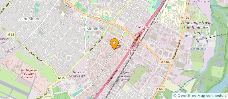 localisation de l'entreprise LE ROLLS à TOULOUSE