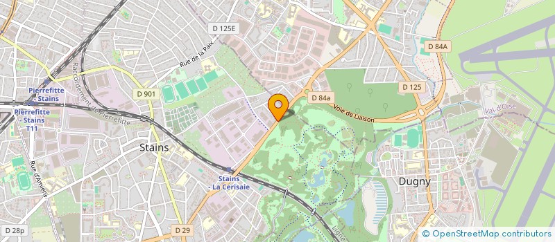 localisation de l'entreprise LE ROMA à STAINS