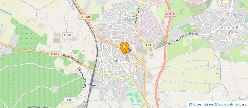 localisation de l'entreprise LE ROMANDOU  ELNE