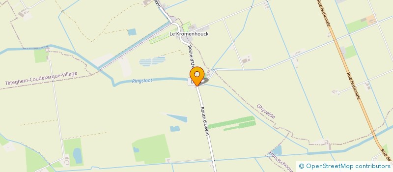 localisation de l'entreprise LE ROMANTIC  WARHEM