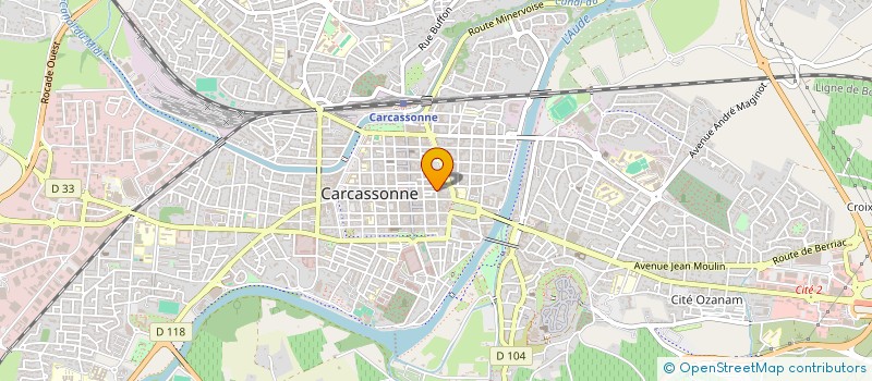 localisation de l'entreprise LE ROMARIN à CARCASSONNE