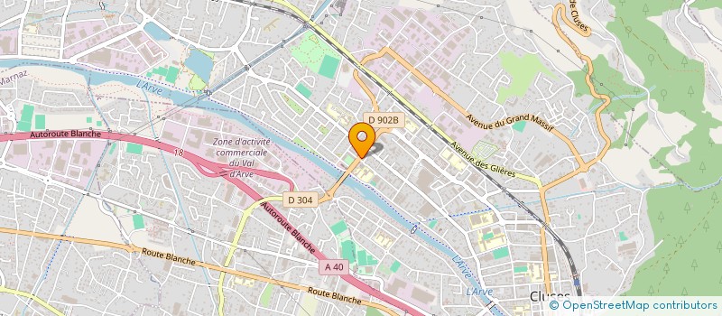 localisation de l'entreprise LE ROMARIN à CLUSES