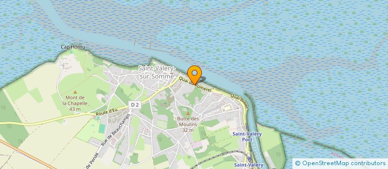 localisation de l'entreprise LE ROMEREL  SAINT-VALERY-SUR-SOMME