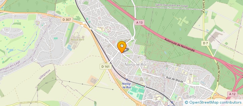 localisation de l'entreprise LE ROND POINT à NOISY-LE-ROI