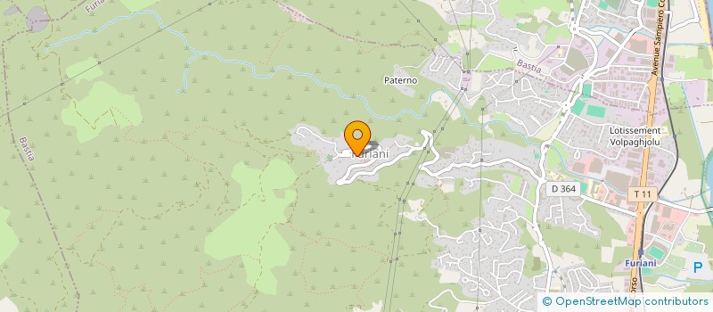 localisation de l'entreprise LE ROND POINT à FURIANI