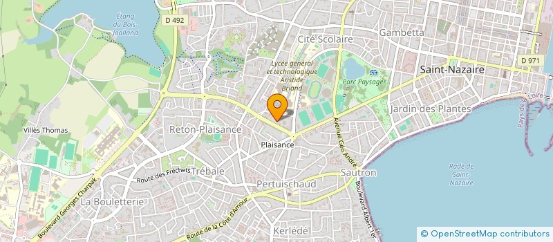 localisation de l'entreprise LE ROND-POINT à SAINT-JUST-PRES-BRIOUDE