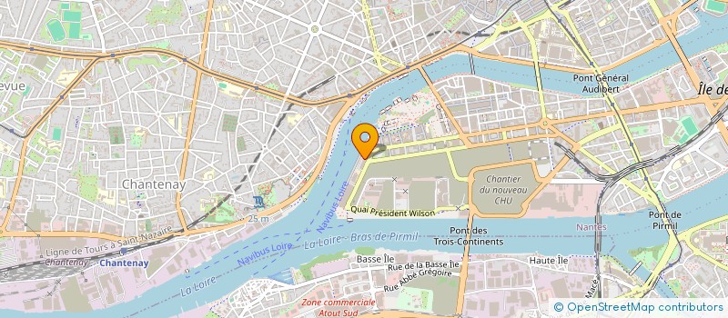 localisation de l'entreprise LE ROND POINT CAFE à NANTES