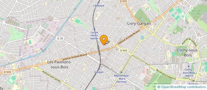 localisation de l'entreprise LE ROND POINT D'ANDAINE  LIVRY-GARGAN