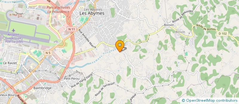 localisation de l'entreprise LE ROND POINT GRILL à LES ABYMES