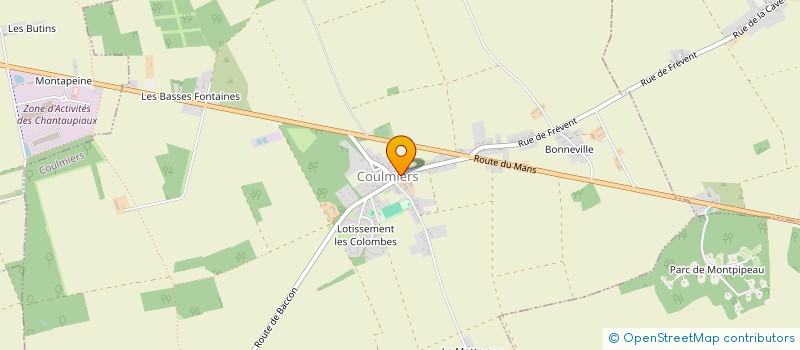 localisation de l'entreprise LE RONDEAU à COULMIERS