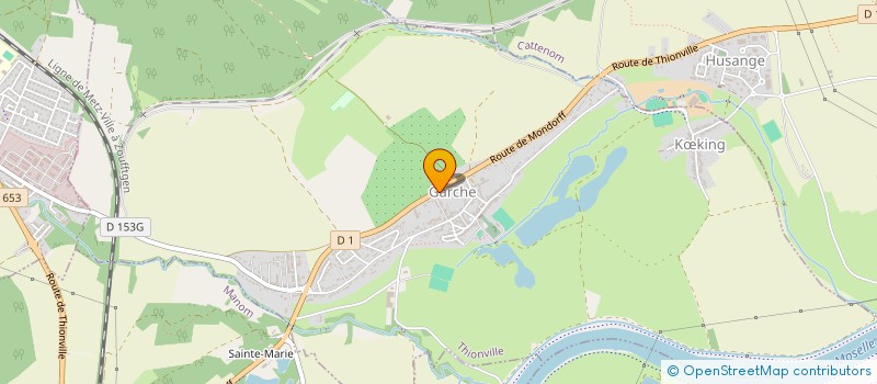 localisation de l'entreprise LE ROSEAU DES ETANGS  MANOM