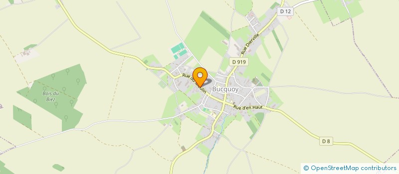localisation de l'entreprise LE ROSSIGNOL à BUCQUOY
