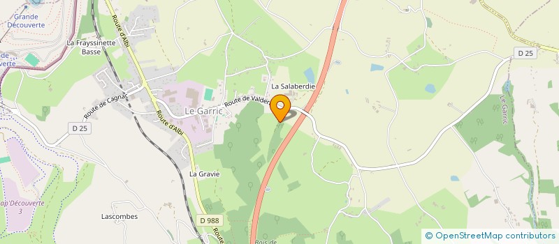 localisation de l'entreprise LE ROUAT  LE GARRIC