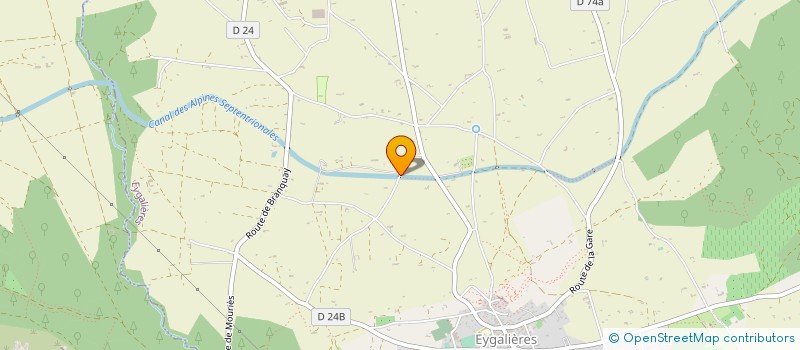 localisation de l'entreprise LE ROUCAS D EYGALIERES  EYGALIERES