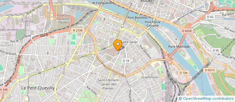 localisation de l'entreprise LE ROUEN SEVER à ROUEN
