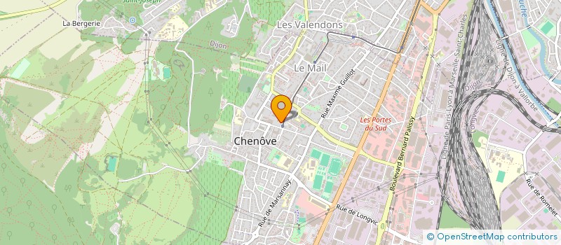 localisation de l'entreprise LE ROUGAIL à CHENOVE