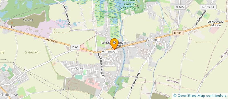 localisation de l'entreprise LE ROUGE DE GUERDAVID  ANNEQUIN