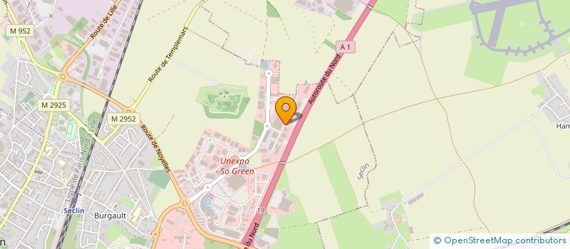 localisation de l'entreprise LE ROUGE-GORGE  SECLIN