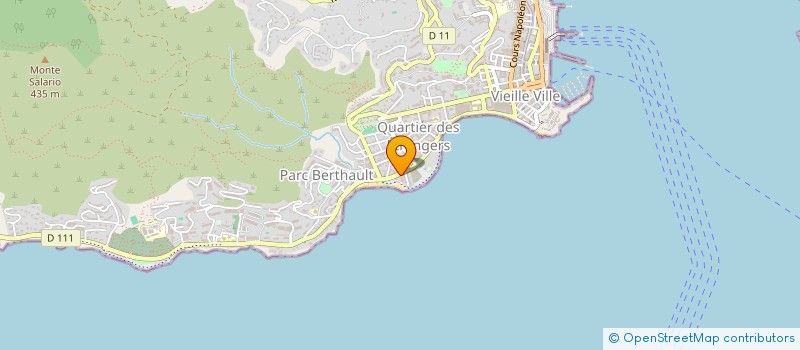 localisation de l'entreprise LE ROULEAU DE PRINTEMPS à AJACCIO